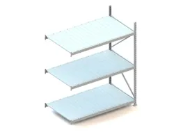 Breedvakstelling Aanbouwveld Hxbxd 2200x1851x1050mm 3 Stalen Legborden