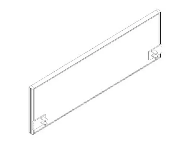 geluidabsorberende tafelscheidingswand,HxB 480x1400mm,lichtgroen