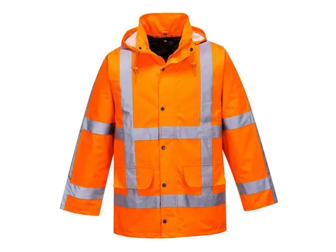 Portwest R460 hi-vis parka, oranje, maat 4XL, per stuk