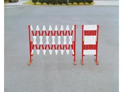 Schaarhek Vlakstaal 25X4Mm Hxb 1000X400-3600Mm Rood/wit