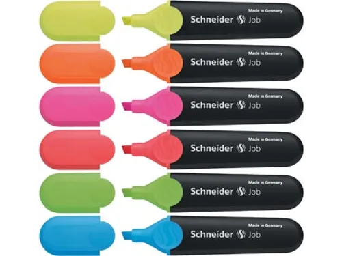 markeerstift Job 150 etui van 6 stuks assorti