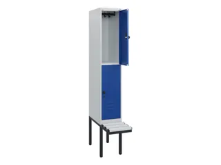 Dubbeldekse dekenkist,HxBxD 1950x300x815mm,1x2vak.,vak B 300mm - 2