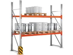palletstelling,grondveld,HxBxD 4400x1825x1100mm,vakl. 2200kg