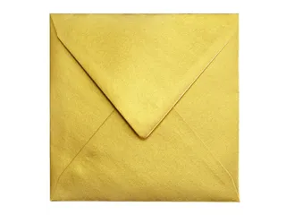 Envelop Papicolor 140x140mm Goud gegomd - 2