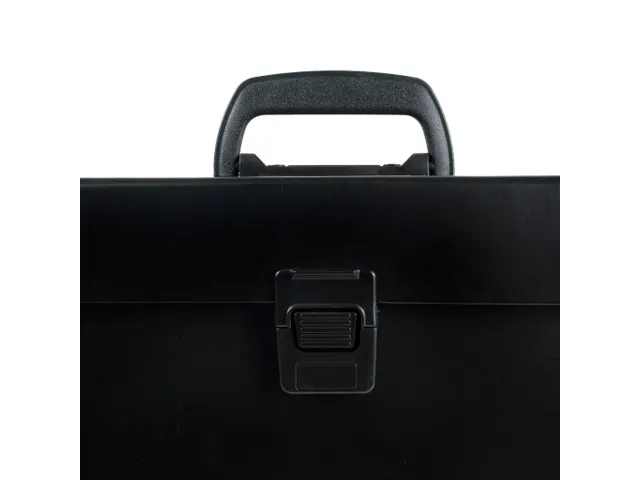 Sorteermap m/handvat 20 vak zwart