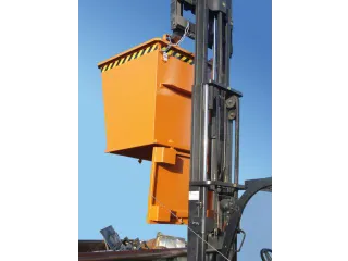 Bodemklepcontainer 1271x1040x1200mm 1m³ 2000kg Ral5012 - 2