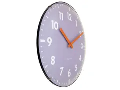 Wandklok NeXtime Duomo 35cm lavendel