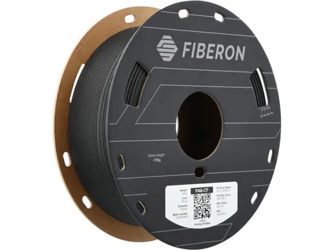 Polymaker 3D filament Fiberon PA6-CF20 1,75 mm Zwart 3kg