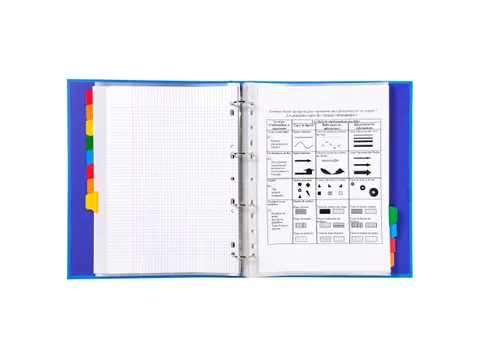 Tabblad Karton 160 Gram A4 + index 12 tabs wit