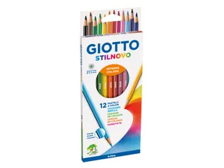Kleurpotlood Giotto Stilnovo set à 12 kleuren - 1
