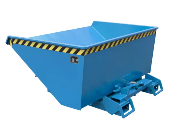 kiepbak,HxLxB 865x1485x1570mm,0,9m³,draagverm. 1000kg,RAL 5012