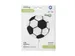 Folieballon voetbal 45cm