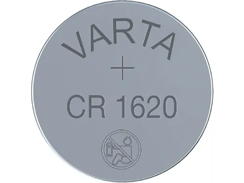 Batterij Varta knoopcel CR1620 lithium 3V blister à 1 stuk