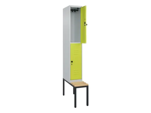 Dubbeldekse dekenkist,HxBxD 2120x300x815mm,1x2vak.,vak B 300mm