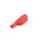 IEC1010 Banaanplug 4mm Insteekbaar - Rood