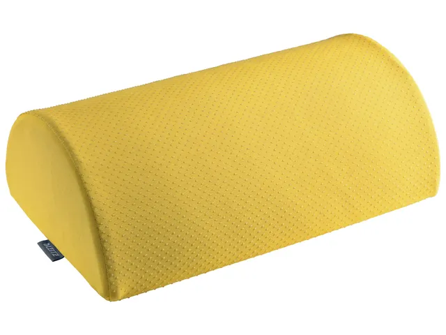 Repose-pieds Leitz Ergo Cosy jaune