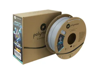 PolyLite CosPLA Version A Easily Sandable grijs/zilver 1kg 3D Filament - 2