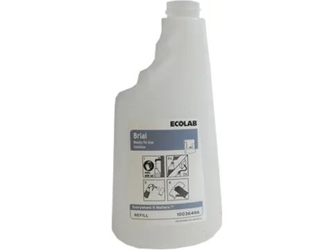 Ecolab voorbedrukte Flacon Brial 650ml excl. sproeikop 6 stuks