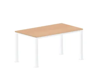 In hoogte verstelbaar bureau,HxBxD 720-840x1400x800mm,NE-esdoorn - 2