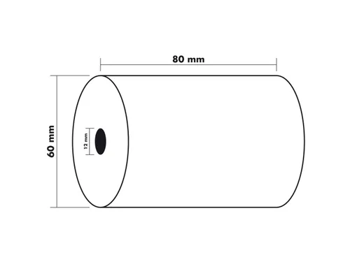 Exacompta Kassarol 80mmx56mmx12mm 44 Meter 48 Gram