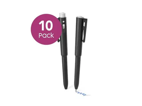 P950 Freezer DetectaPen met clip zwart blauwe inkt 10 stuks