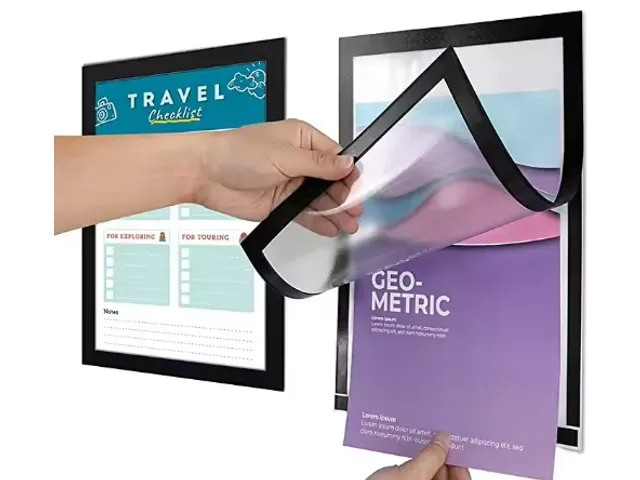 Cadre magnétique A4 noir