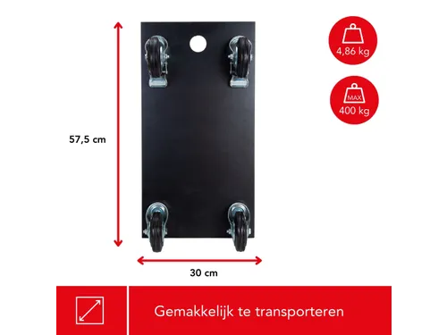 Meubelverplaatser 575x300mm Maximale Belasting 400kg