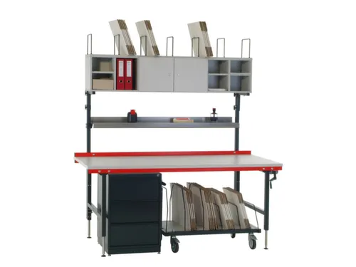 kastsysteem,v. paktafel,HxBxD 585x1760x330mm,7beugels,4legborden