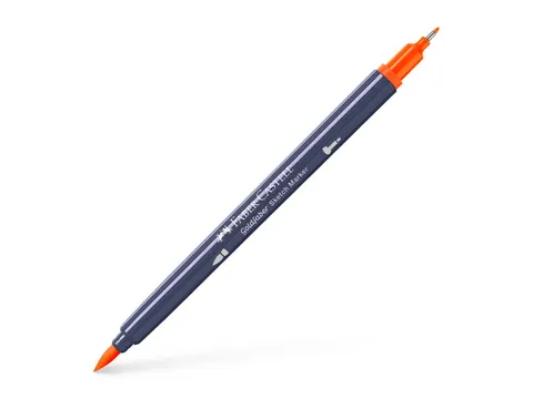 Sketchmarker Faber-Castell Goldfaber 115 dark cadmium orange op alcoho