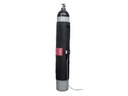 verwarmingsmantel,v. gasfles,buiten nylon,zwart,450 W