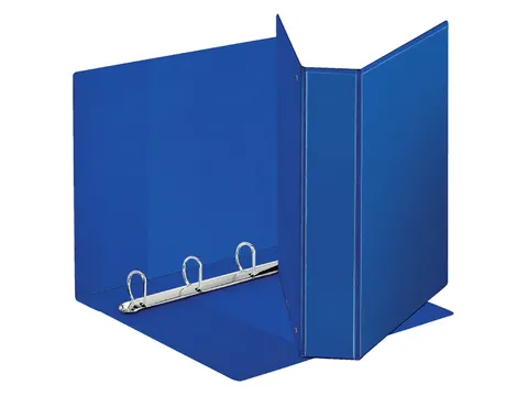 Presentatieringband 4 Rings A4 30Mm D-Mech Deluxe Panorama Blauw