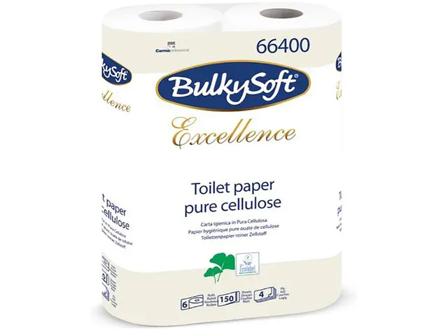Excellence toiletpapier 4-laags wit 150 vel 6 rollen