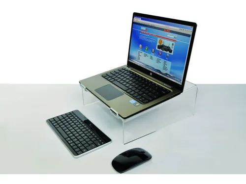 Acryl Laptopstandaard Transparant voor Laptops tot 17 Inch