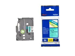 Labeltape Brother P-touch TZe-731 standaard 12mm zwart op groen - 6