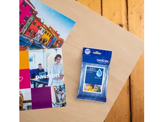 Inktcartridge Brother LC-527C blauw 900 pagina's - 5