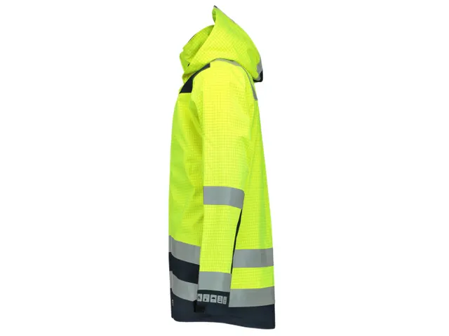 Parka Tricorp 403009 Multinorm Bicolor, jaune/bleu marine, taille 7XL,