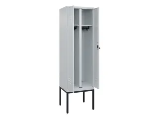 locker voor scheiding van kleding,HxBxD 2120x600x500mm,2vak - 2