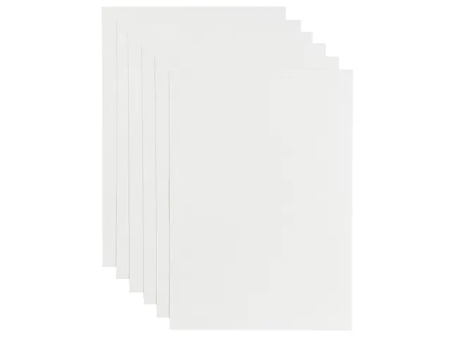 Kopieerpapier Papicolor A4 200gr 6 vel wit