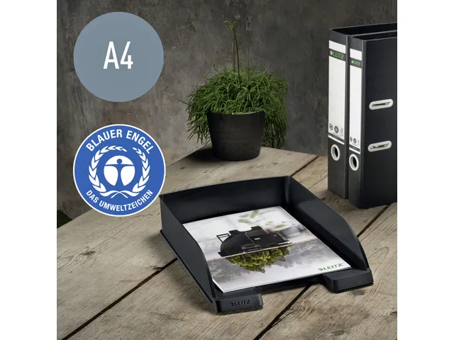 Brievenbak Leitz 5227 Recycle A4 zwart