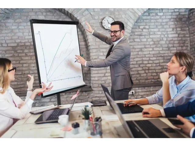 Flipchart Magnetisch Met 5 Wielen 100x70cm Zwart