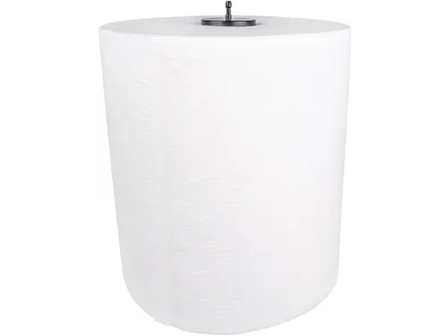 Papieren handdoeken Rol Matic 2-laags wit 6 x 140 meter 6 Rol