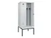 locker met bank,voor scheiding van kleding,HxBxD 2120x800x815mm,2vak