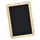 Krijtbord Giotto houten frame 18x26cm zwart