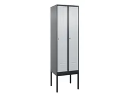 locker voor scheiding van kleding,HxBxD 2120x600x500mm,2vak