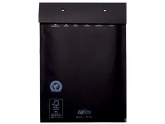 Luchtkussen Envelop 180x265 Zwart