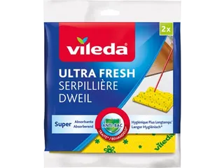 Vileda Ultra Fresh Floorcloth super absorberende dweil 50x60cm Geel - 2