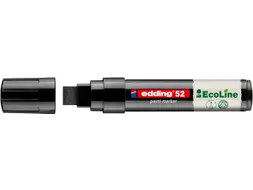 Paintmarker edding 52 EcoLine op waterbasis 4-15mm zwart
