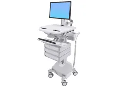 Medische Trolley StyleView Cart met LCD Pivot LiFe Powered 3 Laden