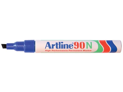 Viltstift Artline 90 Schuin 2-5mm Blauw