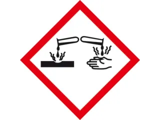 Gevarensymbool Bijtend Lxb 35X35Mm Vel - 1